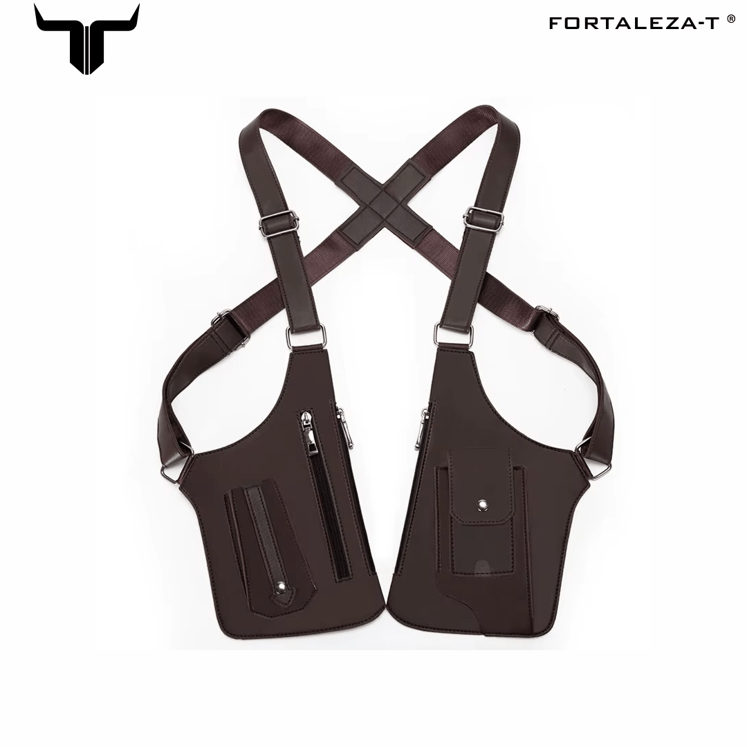 Bolso táctico antirrobo con múltiples bolsillos