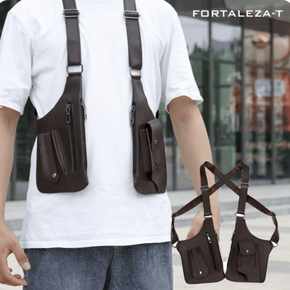 Bolso táctico antirrobo con múltiples bolsillos