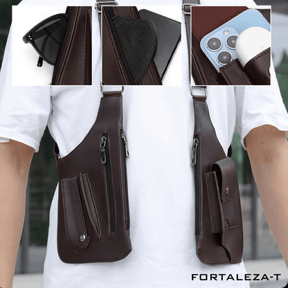 Bolso táctico antirrobo con múltiples bolsillos