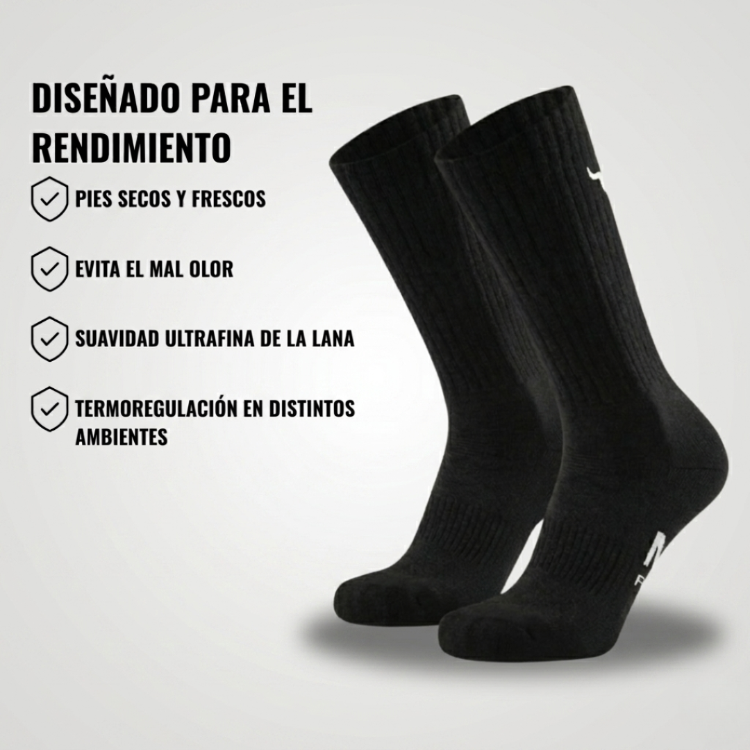 Calcetín Merino Técnico Bota/Caña Alta - Invierno