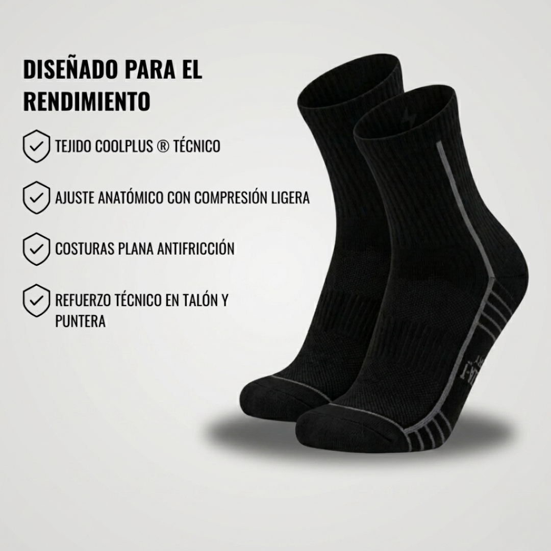 Calcetín Deportivo TACTDRY™ Tecnologia Coolplus®