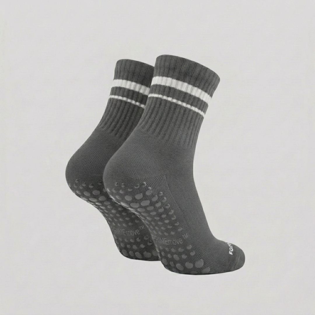 Calcetín PrimeMove™ - Grip Antideslizante Reforzado - Algodón/Lycra