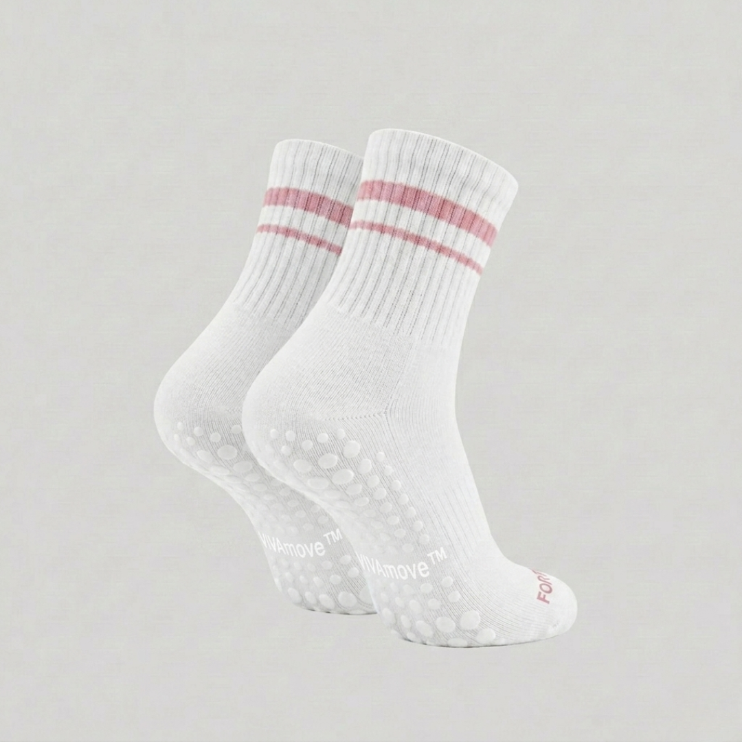 Calcetín Vivamove™ -  Grip Antideslizante Reforzado - Agodón/Lycra