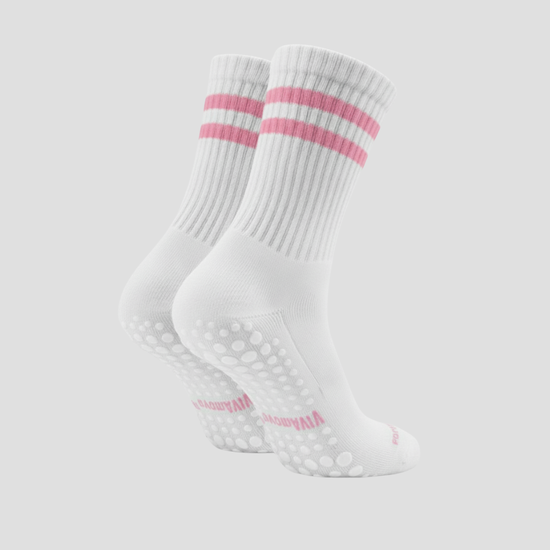 Calcetín Vivamove™ -  Grip Antideslizante Silicona - Agodón Peinado