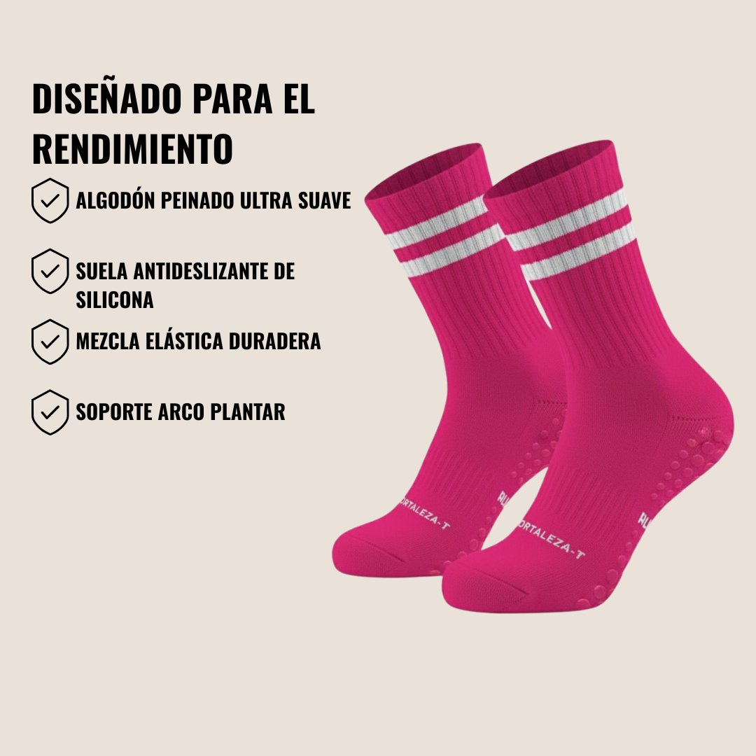 Calcetín Vivamove™ - Algodón Peinado + Antideslizante